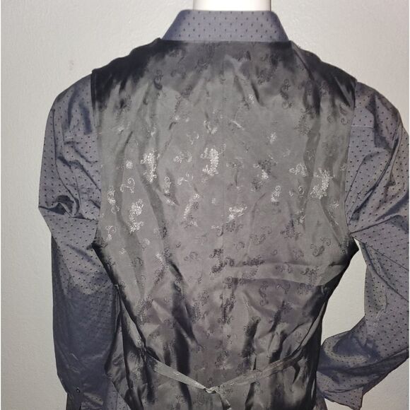 Tasso Elba Glenn Plaid Vest 42S Excellent Conditio - Picture 3 of 6